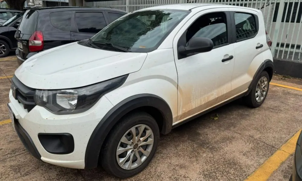 Carro em que vítima foi levada para Dourados