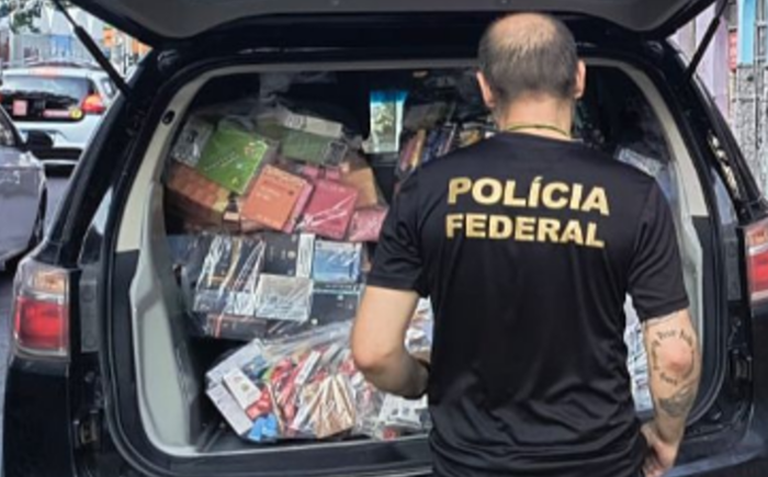 PF deflagra a Operação de combate ao contrabando de cigarros eletrônicos